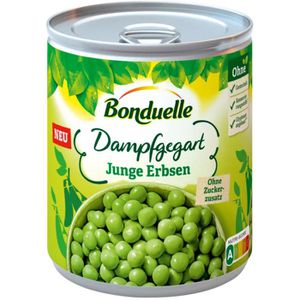 Gemüsekonserve Bonduelle Junge Erbsen dampfgegart