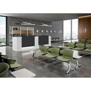 Produktbild für Empfangstheke Quadrifoglio Z2C71, anthrazit / weiß