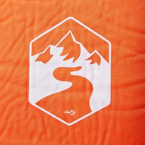 Produktbild für Isomatte vidaXL 4007134, orange, selbstaufblasend