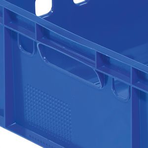 Produktbild für Eurobox Alpha-Paletten Fleischkiste E2, blau, lebensmittelecht
