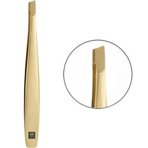Produktbild für Pinzette Zwilling Premium Gold Edition, Länge 9 cm, Edelstahl