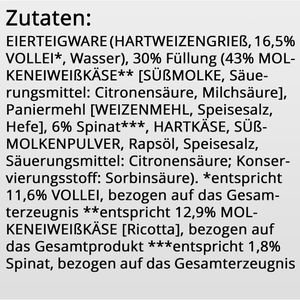 Produktbild für Nudeln Gut&amp;Günstig Tortelloni mit Ricotta-Spinat-Füllung
