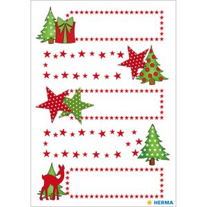 Produktbild für Sticker Herma Decor 15257, Sterne und Tanne