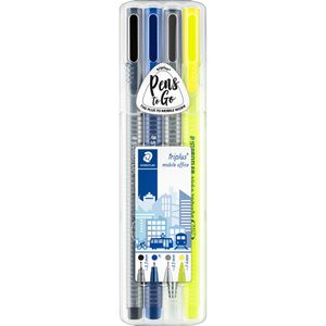 Produktbild für Schreibset Staedtler Triplus multi-set, 34 SB4, 4-teilig