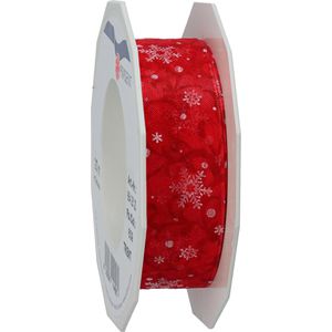 Produktbild für Geschenkband Präsent Trient, rot