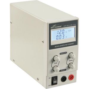 Produktbild für Labornetzteil McPower 1800003 LBN 305, mit LC-Display