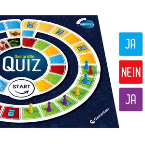 Produktbild für Kartenspiel Clementoni Galileo - Das große Quiz