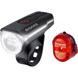 Fahrradlicht Sigma Aura 60 USB + Nugget II