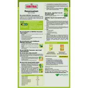Produktbild für Rasensamen Substral Sport &amp; Spiel