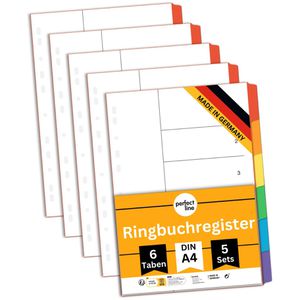 Produktbild für Register perfect-line A4, blanko