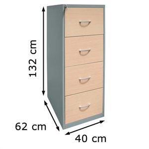 Produktbild für Hängeregisterschrank G-Office FGC/WF.4