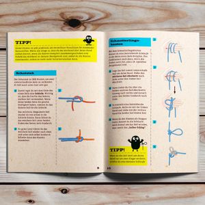 Produktbild für Bastelset Kosmos 604325 Knoten Abenteuer-Box