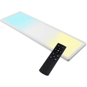 LED-Panel Luxula LX-5820-CCT, IP44 wasserfest weiß, 58 x 20 cm