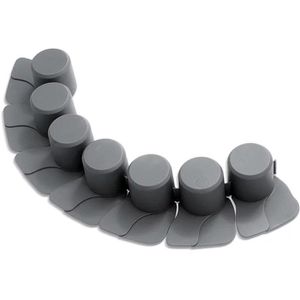 Rasenkante Prosperplast IPAL7, grau, UV-beständig, flexibel