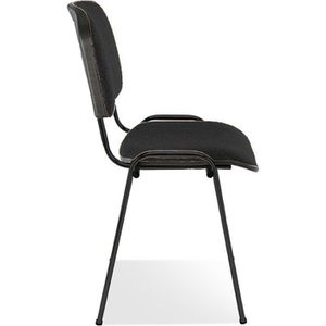 Produktbild für Besucherstuhl Nowy-Styl ISO BLACK C38, stapelbar