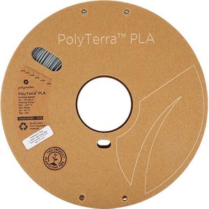 Produktbild für Filament Polymaker PolyTerra, PLA, hellgrau