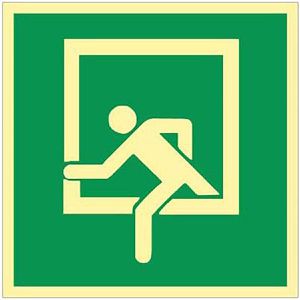 Hinweisschild Abtec DIN 4844-2 Kunststoff