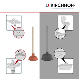 Produktbild für Pömpel Kirchhoff Ausgussreiniger mit Holzgriff