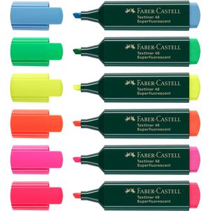 Textmarker Faber-Castell Textliner 48, 8 Stück