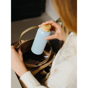 Produktbild für Thermosflasche waterdrop Steel, Türkis, Edelstahl