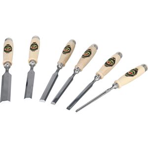 Produktbild für Stechbeitel Kirschen 1111000, handgeschmiedet, 6-teiliges Set