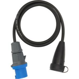 Produktbild für CEE-Adapter Brennenstuhl Camping schwarz 1133920025, 1,5 m