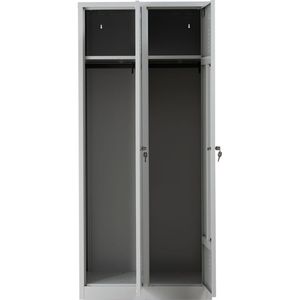 Produktbild für Spind G-Office WRC/2.1880, lichtgrau