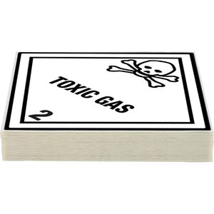 Produktbild für Gefahrgutaufkleber Boxlab Gefahrzettel, Klasse 2.3