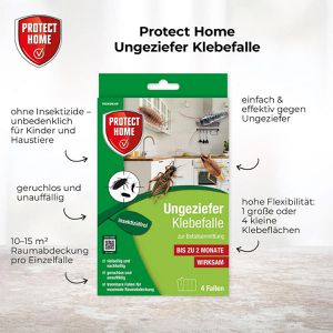 Produktbild für Klebefalle Protect-Home Ungeziefer, giftfrei