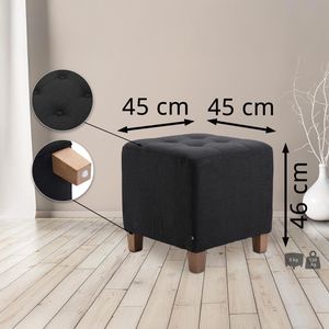 Produktbild für Sitzhocker CLP Pharao, 102670901, bis 120 kg