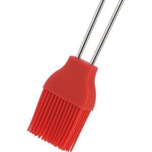 Produktbild für Backpinsel Westmark Bratpinsel Silicone, rot / silber