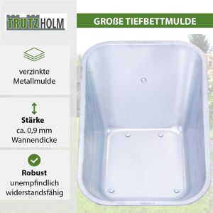Produktbild für Schubkarre Trutzholm 41821901, Tragkraft 250 kg