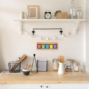 Produktbild für Teebox Relaxdays 10028846, für Teebeutel, natur, aus Bambus