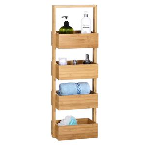 Produktbild für Badregal CASARIA 107922, aus Bambus, braun