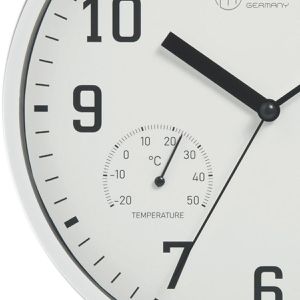 Produktbild für Wanduhr Miraval Kunststoff, analog, Quarzuhr