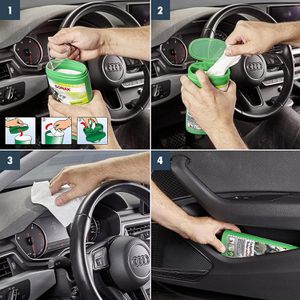 Produktbild für Reinigungstücher Sonax 04128000 matteffect Green Lemon, feucht