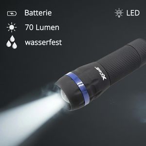 Produktbild für Taschenlampe XCell L70, LED, mit Batterie
