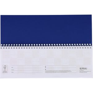 Produktbild für Tischkalender Herlitz 400207932, Colour, quer mit Register