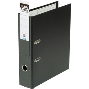 Produktbild für Ordner Elba 10497 SW rado plast, PVC, A4