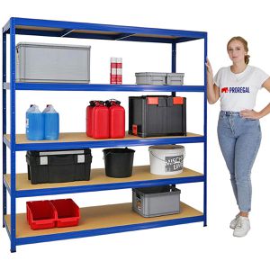 Produktbild für Weitspannregal PROREGAL Giant Elephant, 5 Holzböden