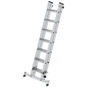 Produktbild für Schiebeleiter MUNK 40660, 2 x 7 Stufen