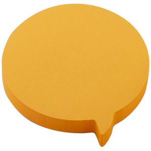 Haftnotizen D.RECT Super Sticky Balloon, orange