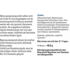 Produktbild für Magnesium taxofit direkt, Granulat, 20 Portionen