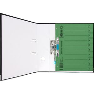 Produktbild für Trennblätter DONAU 8611001-06, mit Perforation, A4