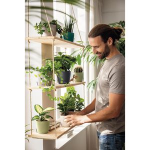 Produktbild für Übertopf Lechuza-DECO 21, weiß, Ø 22 x 21 cm