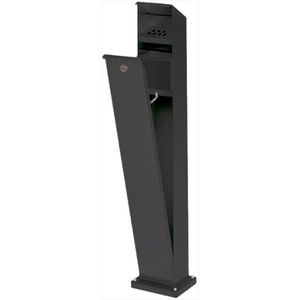 Produktbild für Aschenbecher VAR SG 124, 3946, für Outdoor, mit Dach