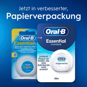 Produktbild für Zahnseide Oral-B Essential Floss, ungewachst