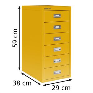 Produktbild für Schubladenschrank Bisley MultiDrawer, aus Metall