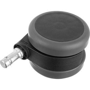 Produktbild für Stuhlrollen hJh-OFFICE ROLO, 619009, 5 Stück