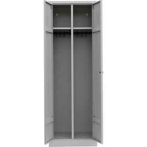 Produktbild für Spind Lüllmann 510420, Doppelspind, lichtgrau